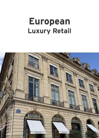 european luxury retail