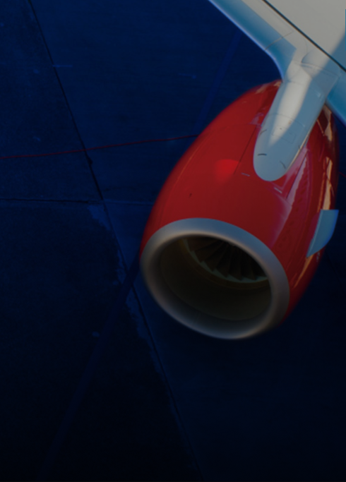 a part of an airplane
