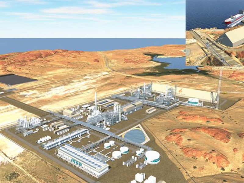 perdaman construction site