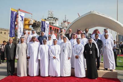 Abu Dhabi Ship Building inaugurates dry dock with official ceremony