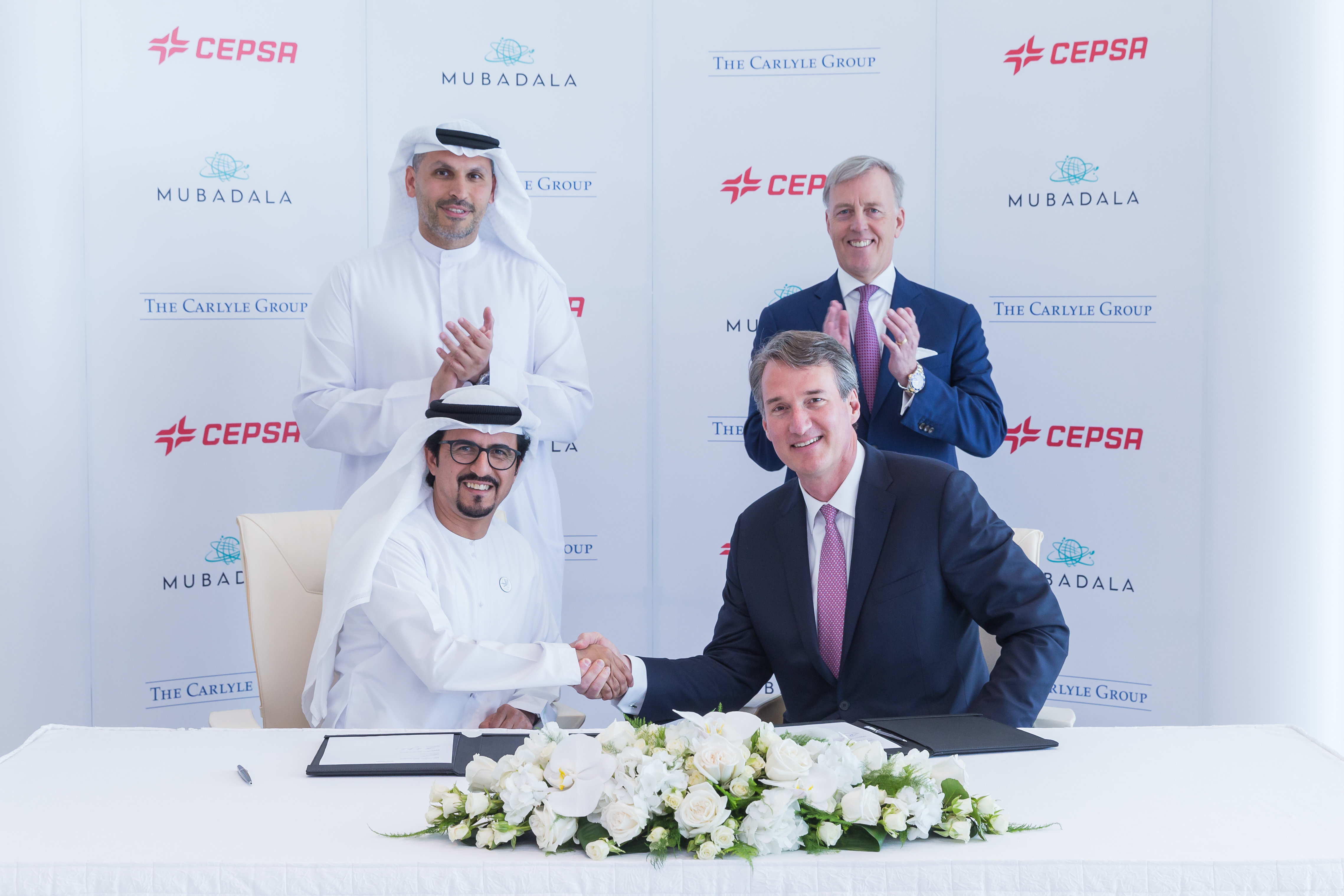 The Carlyle Group to acquire a significant minority shareholding in CEPSA from Mubadala based on an enterprise value of $12 billion