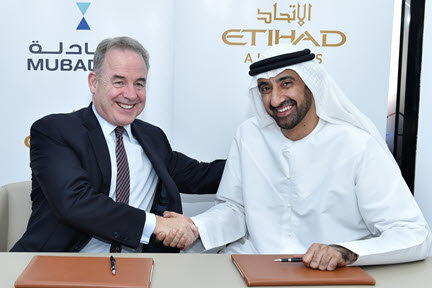 Strategic agreement to expand Mubadala and Etihad Airways partnership