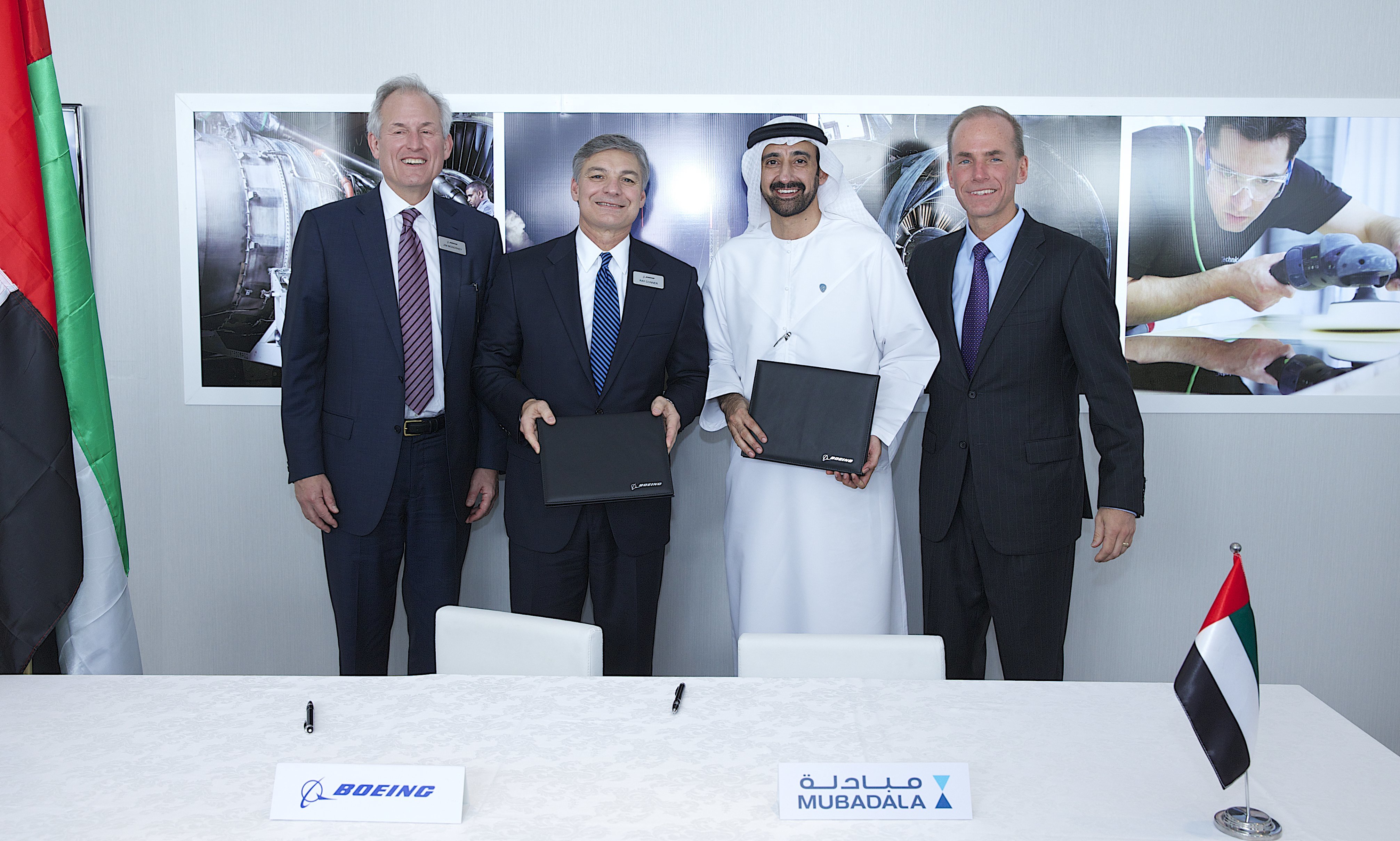 Boeing and Mubadala Sign New Agreement Expanding UAE Aerospace Manufacturing