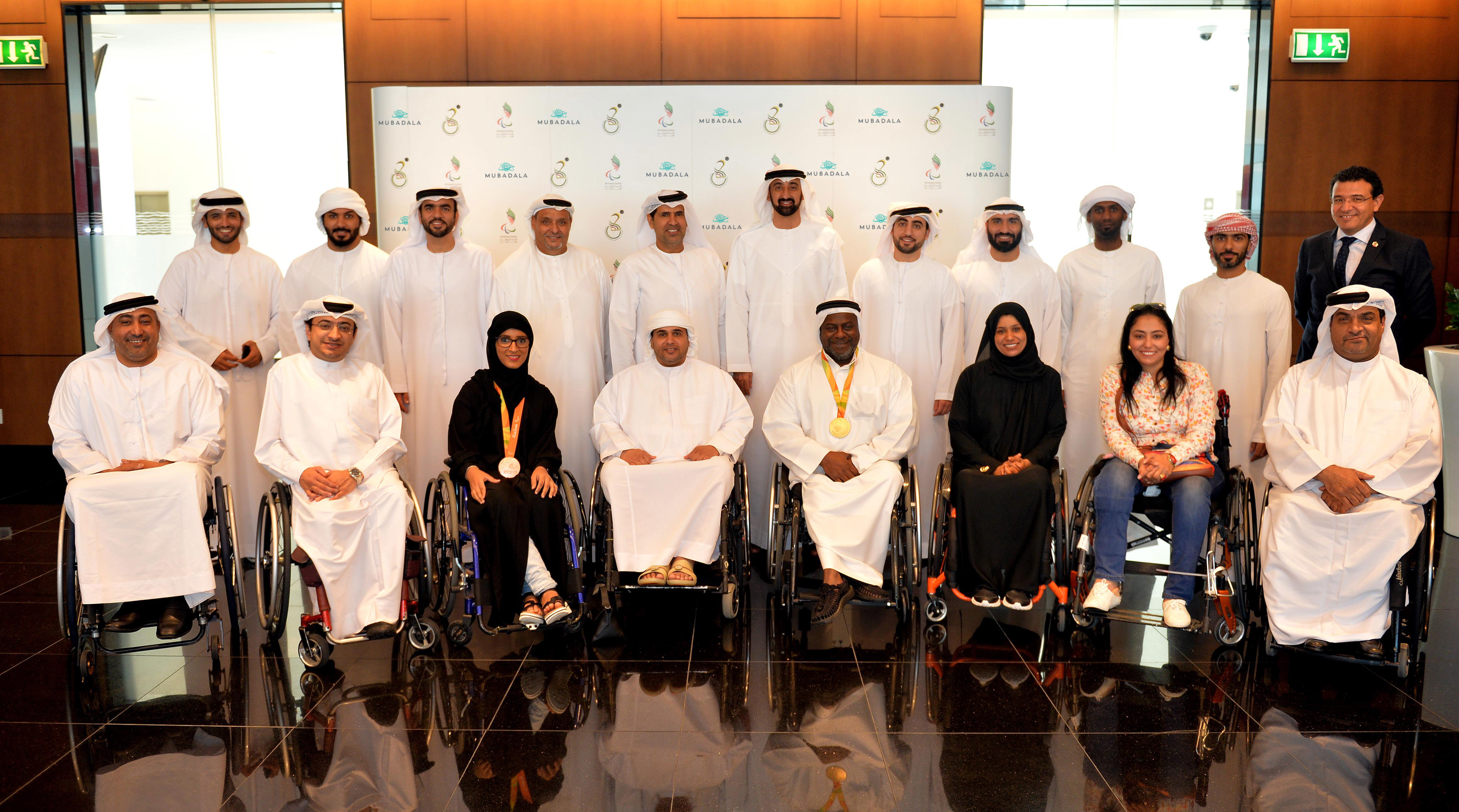 Mubadala Partners with UAE Disabled Sports Federation to Sponsor UAE Paralympian Team for Next Three Years
