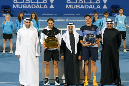 Nadal thrills to take Third Mubadala World Tennis Championship title in Abu Dhabi