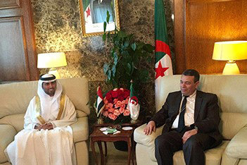 Minister of Energy in an official visit to Algeria